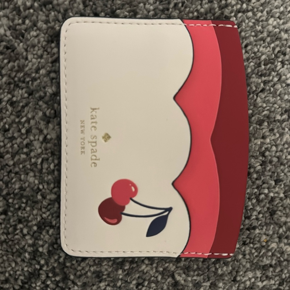 Kate Spade New York small slim card holder bing